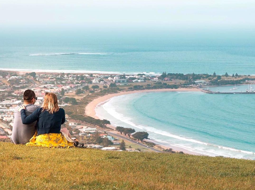 Expansive Horizons from Marriners Lookout, Apollo Bay